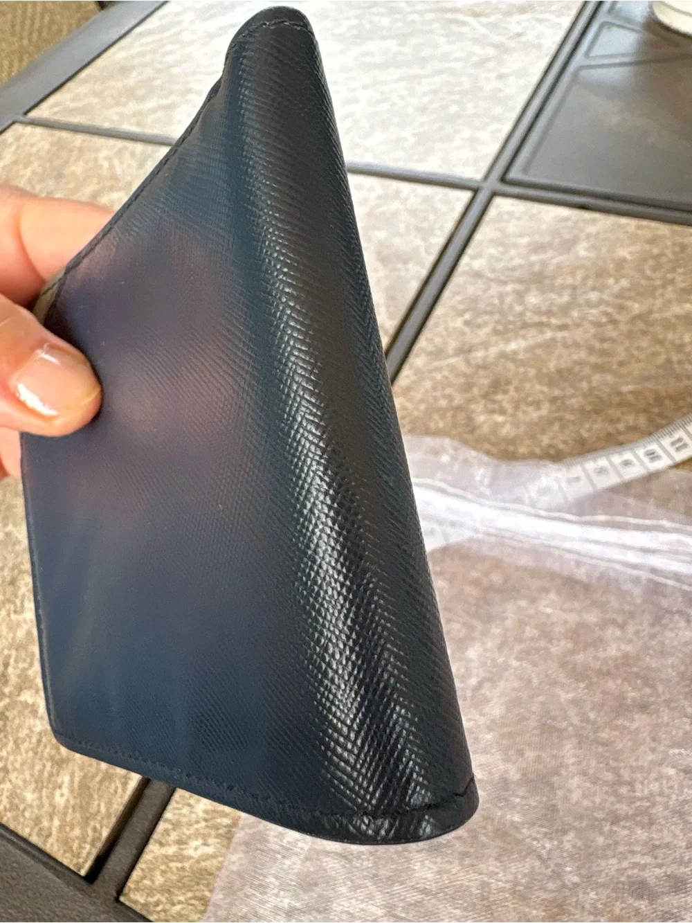 Prada saffiano leather